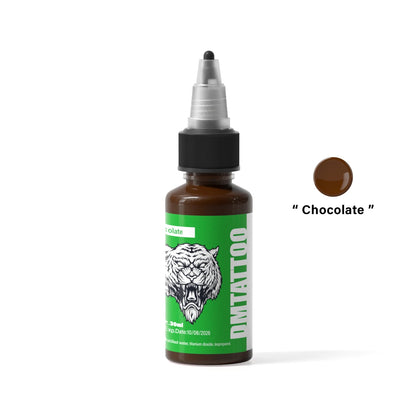 DM Tattoo Ink 15 Color 1OZ/Bottle Natural Plant Extract Pigment Body Painting Long Lasting No Color Loss Professional Tattoo Ink