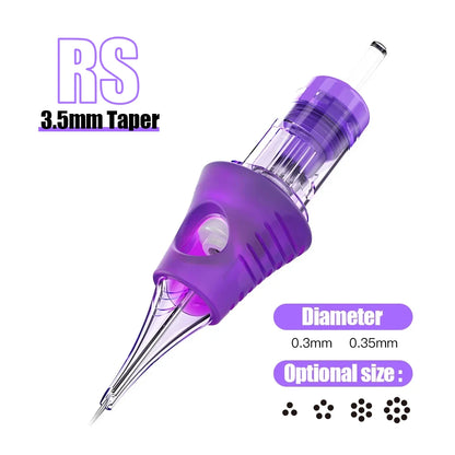 Mast Cyber Tattoo Cartridge Needles Disposable Permanent Makeup PMU SMP Shader Round Liner Micro-blade Accessories for Machine