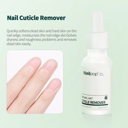 NAILPOP Nail-Primer And Nail Prep Dehydrator 15ML Nail Polish Soak Off UV/LED Base Primer Gel First Nails Gel for Manicure Tools