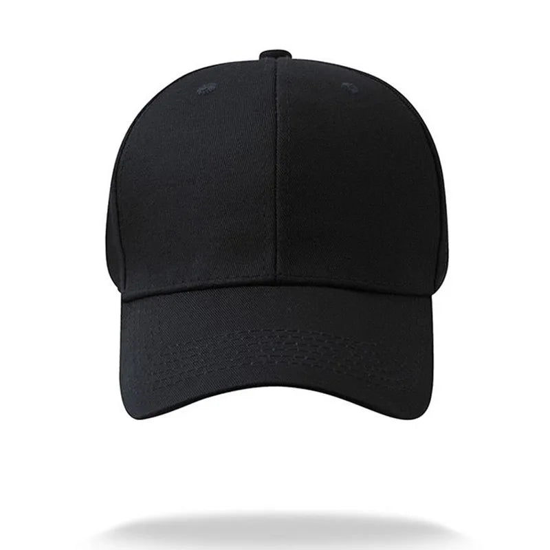 Customized LOGO Men's And Women's Adjustable Baseball Cap Printed Embroidery Peaked Cap Casual Solid Color Hip-Hop Hat