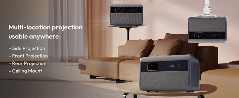 Huaweishi-J10 LED Projector, 1920x1080P, Autofocus, 4K, HD Video, Outdoor Mobile Phone, Android Smart Home Theater, New