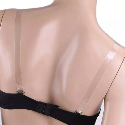 Good Load Bearing Transparent Bra Straps Detachable Anti Slip Underwear Strap Invisible Adjustable Shoulder Strap Evening Dress