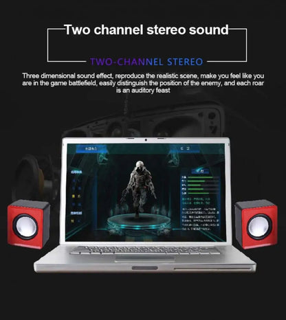 PC Speaker For Computer Laptop Notebook Desktop Caixa De Som Mini Sound Box Music Bocina Column Acoustics Coluna Audio System