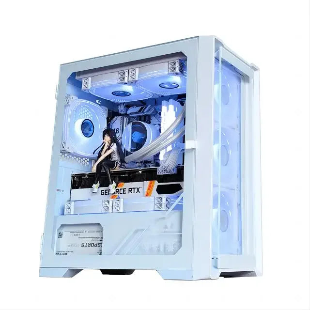 High-End 9800X3D  aotesier Gaming Desktop PC RTX5080 2TB NVMe M.2 SSD Win 10