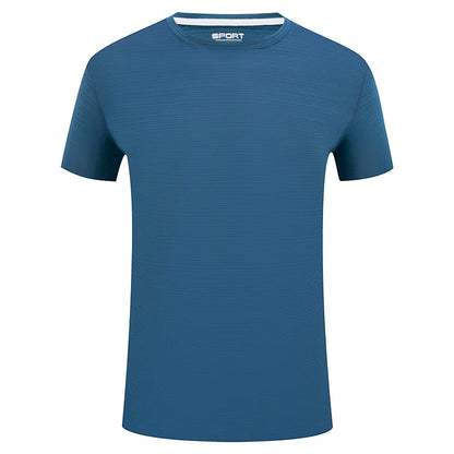 Herr Sport T-Shirt 2026 – Anpassningsbar Logotryck Brodyr Elastisk Quick Dry 9 Färger Asian S–4XL