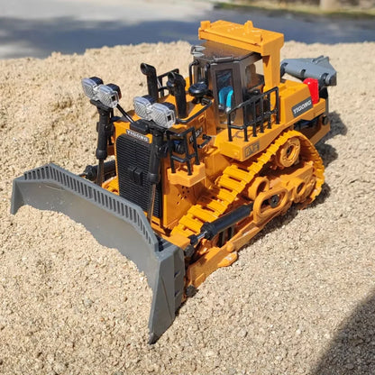Oike 4WD Radiostyrd Grävmaskin Dumpare Bulldozer RC-bil