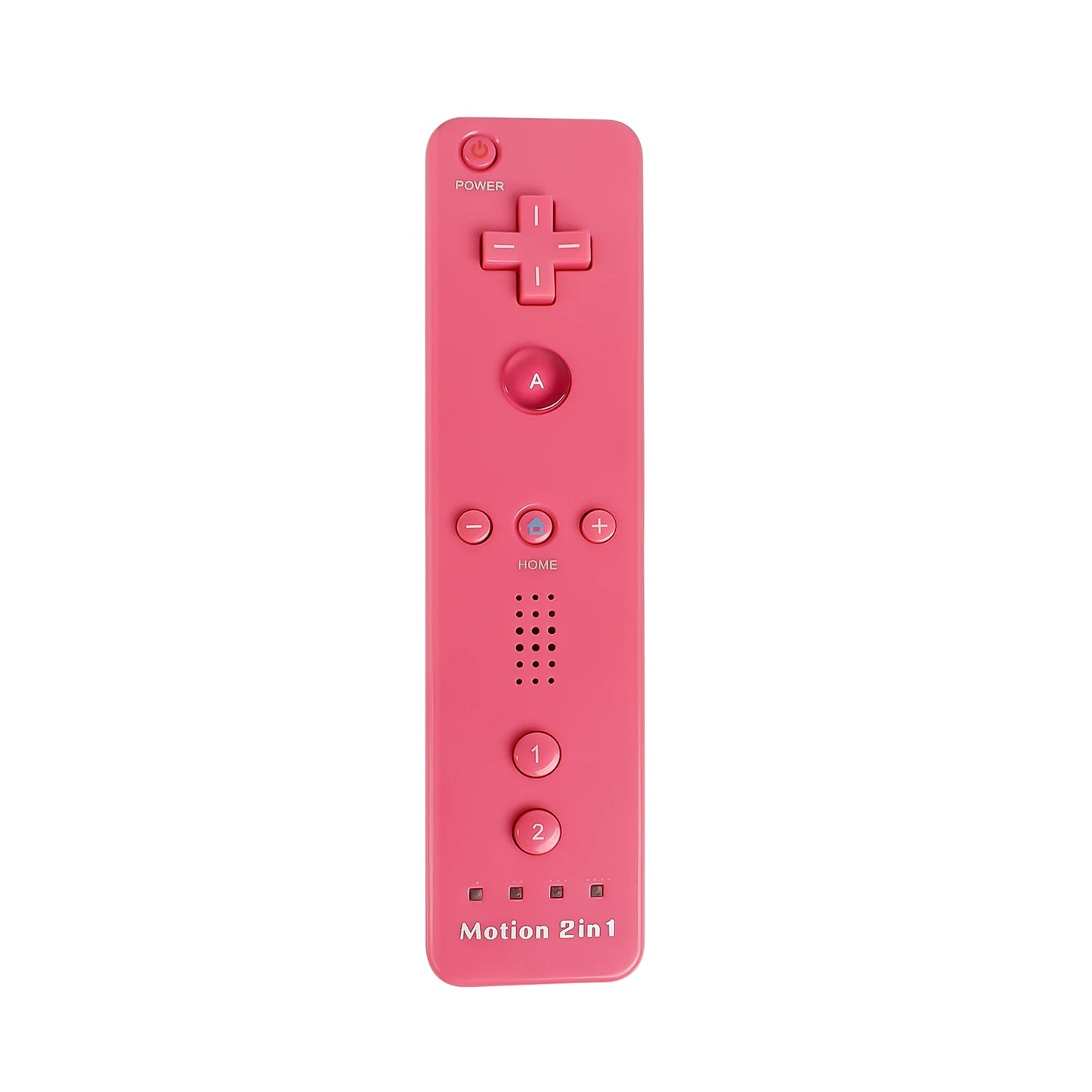 Nintendo Wii Trådlös Handkontroll 2-i-1 – Med/Utan MotionPlus, Silikonskål, Bluetooth, Wii/Wii U/Wii Mini