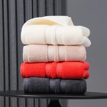 1/2/3pcs Grey Bath Towels Set for Adults - Absorbent Luxury Cotton Towels for Bathroom Home Hotel Beauty Salon Beach Gift Towels