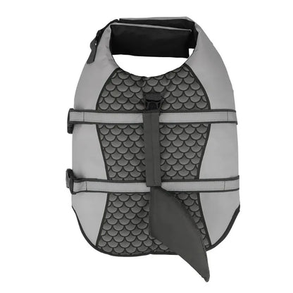 Shark Dog Life Jacket Enhanced Buoyancy Small Dogs Swimming Clothes Safety Vest with Handle for Medium Large Dog Surfing Costume