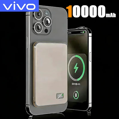VIVO 500000mAh Magnetic Power Bank PD22.5W Super Fast Charging Portable External Battery for Magsafe For Iphone Samsung Huawei
