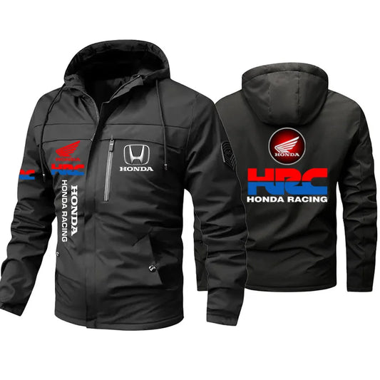 Motorcykeljacka i Racing-stil – Lös Passform, Herr, S–XXXL