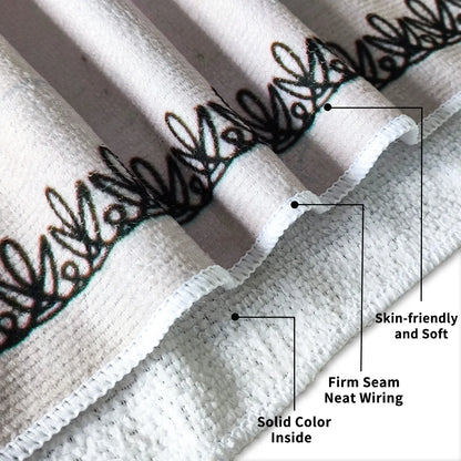 70x140cm European and American Dollar Beach Towels, Digital Printed Large Towels, Bath Towels, Ultra-Fine Fiber Absorbent Towels