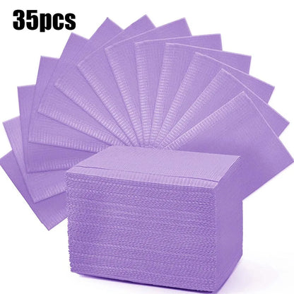 250/125/10pcs Tattoo Clean Pad Disposable Colorful Dental Bibs Tattoo Table Covers Cleaning Wipes Napkin Tattoo Accessories