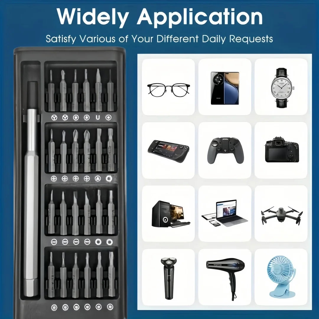 24 in 1 Digital Maintenance Precision Screwdriver Set with Portable Storage Box and Electronic Device Disassembly Tool