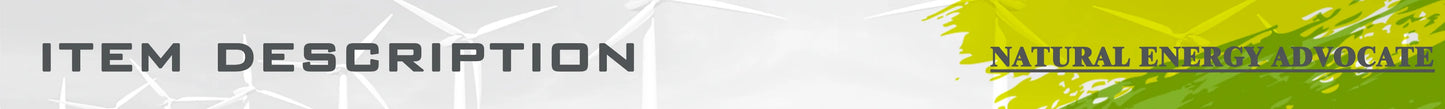 Vertikal Vindturbin 2kW/3kW 12V/24V/48V – Låg Startvindshastighet MPPT Boost, Hybrid Sol+Vind eller Off-Grid Ren Sinusvåg 220V