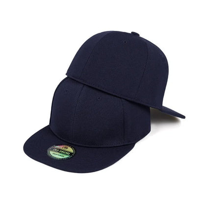 Adult Back Closed Baseball Cap for Small Head Lady Man Blank Hiphop Snapback Hat Fitted Flat Caps 58cm to 60cm