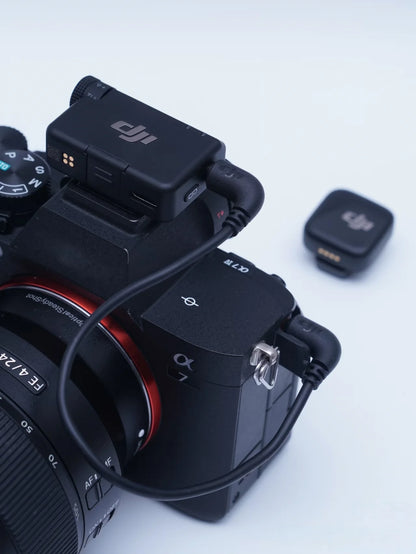 DJI Mic Mini trådlös streamingmikrofon – brusreducering och laddfodral