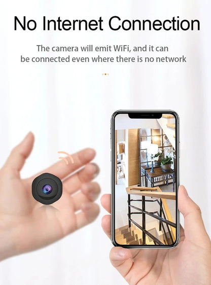 4K HD Mini Wireless Camera Portable Cam Invisible Night Version Camcorder Wifi Remote Monitor Video Voice Recorder Cameras 2026