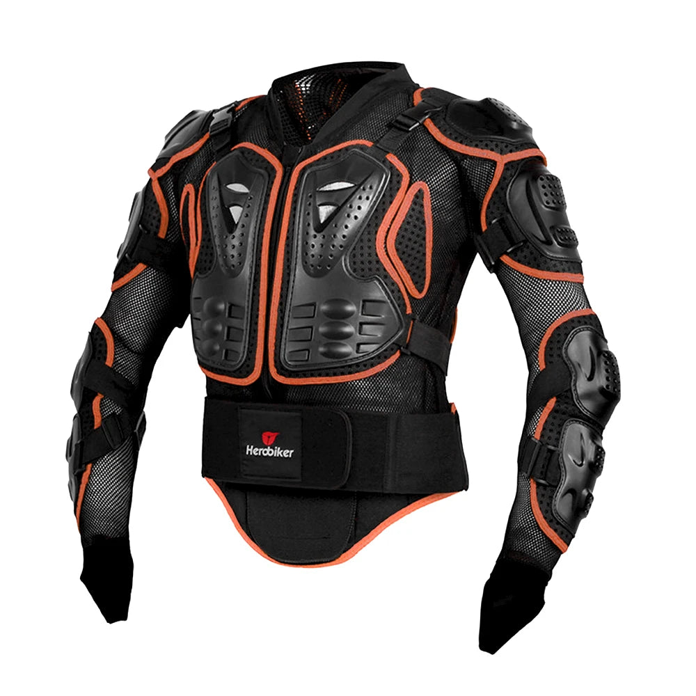 Motorcycle Armor Anti-Fall Wear-Resistant Motorbike Body Armor Jackets Motocross Riding Equipment Back Chest Protector S-5XL