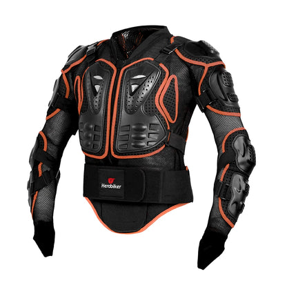 Motorcycle Armor Anti-Fall Wear-Resistant Motorbike Body Armor Jackets Motocross Riding Equipment Back Chest Protector S-5XL