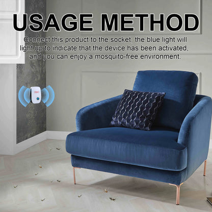 Ultrasonic Rat Destruction Mosquito Killer Repellent Pest Control Safe Effective For Home Garden Indoor Outdoor Insect Repeller