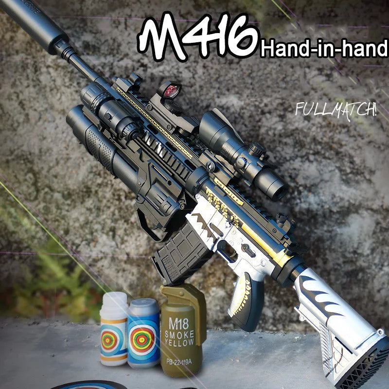 Burst M416 Helautomatisk Gelébollsskjutare