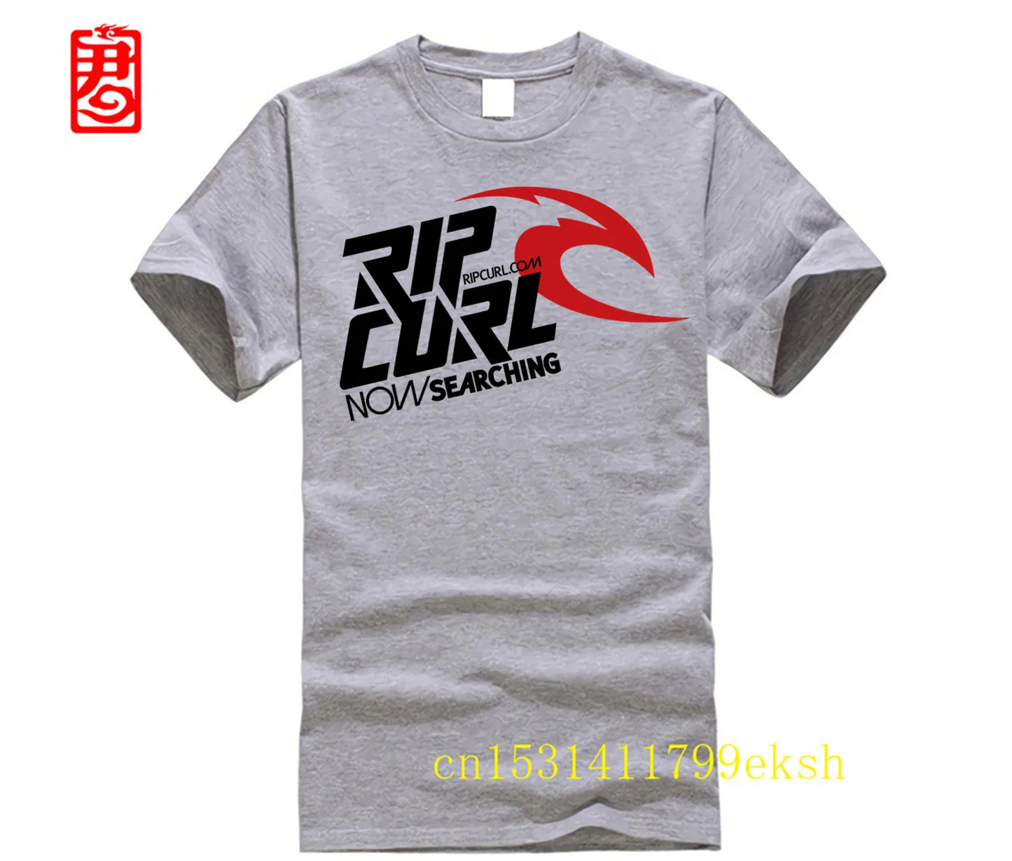 rip shirt curl skateboard skateboard 80s T Shirt Men's O Neck Short SLeeve Sleeve Clothes