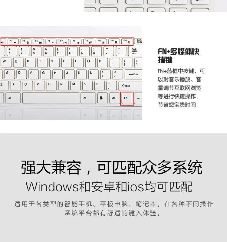 Spanish/Hebrew/Russian/Korean New 2.4G Wireless Keyboard and Mouse set For Laptop iPad PC Desktop For Android IOS Windows