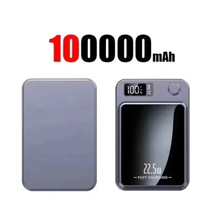 Lenovo Magnetic Power Bank 50000mAh Wireless Charger Super Fast Charging for Magsafe External Battery For iPhone 17/16/15/14/13