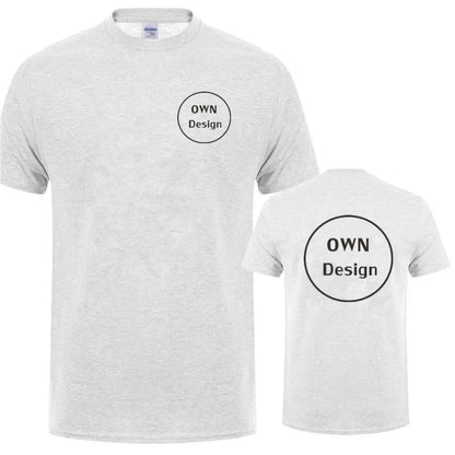 T-shirt med Eget Tryck & Logotyp – Bomull, Kortärmad | Vuxen & Barn