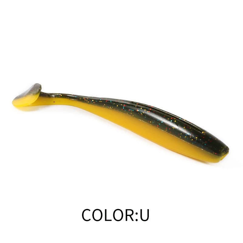 2020 NEW Supercontinent Soft Lures   Baits Fishing Lure Leurre Shad Double Color Silicone Bait T Tail