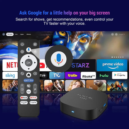 2026 New Smart TV Box T1+ RK3518 Android 14 WiFi 6 BT 5.4 Dual UI Interface 4K Ultra HD  Smart Media Player