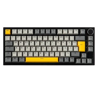 AJAZZ AK820 PRO mekaniskt tangentbord – tysk ISO-DE, RGB och TFT-skärm
