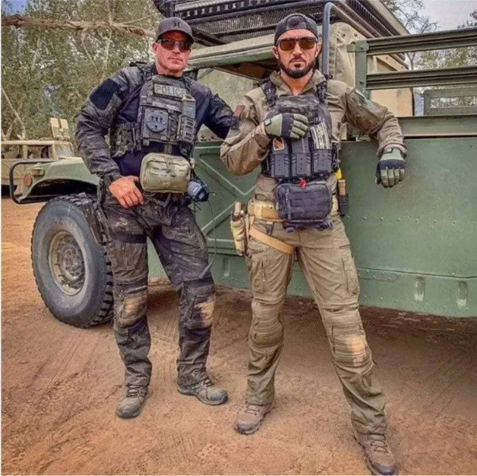 Utomhus taktisk dräkt för män Airsoft stridsskjortor
