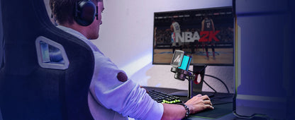 MAONO DGM20 USB Gaming Microphone for PC with RGB Light Noise Reduction Tap-to-Mute Gain Control for Discord Streaming Podcast