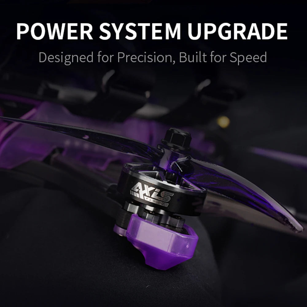 Axisflying Manta 5 SE DC V2 6S FPV Drone Analog/O4 Dual Version Built-in GPS Long Range Freestyle High Stability Durable 5 Inch