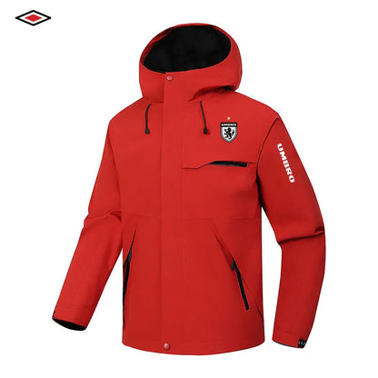 Umbro Hernjacka med Huva – Vindtät & Vattentålig, Alla Årstider, XS–4XL