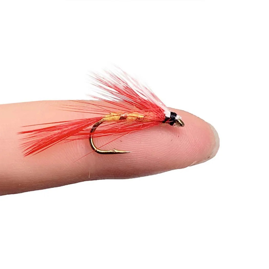 1/3Pcs Fly Fishing Lure Nymph Dry Wet Flies Bionic Bait Fly Trout Fishing Lures
