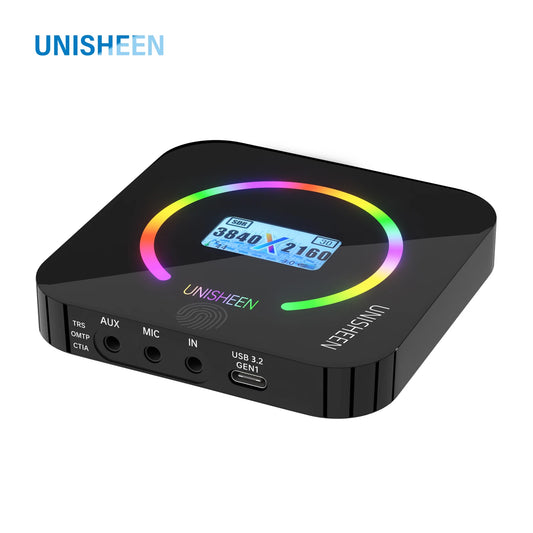 Unisheen UC2700H 4K60-capturekort med HDMI-loop-through