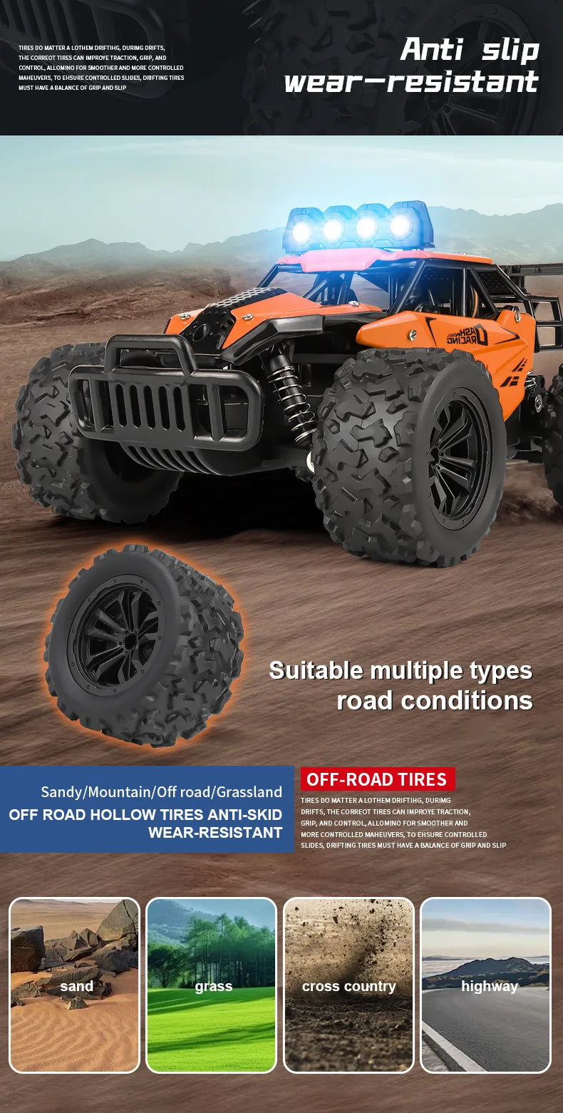 Oike RC-bil 1:16 modelleksak med fjärrkontroll