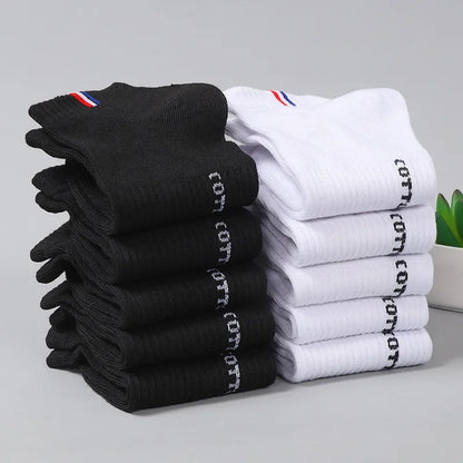 Herr Ankelstrumpor i Bomull 1–50-pack – Andningsbara, Tunna, Sport & Vardag, EU 38–45