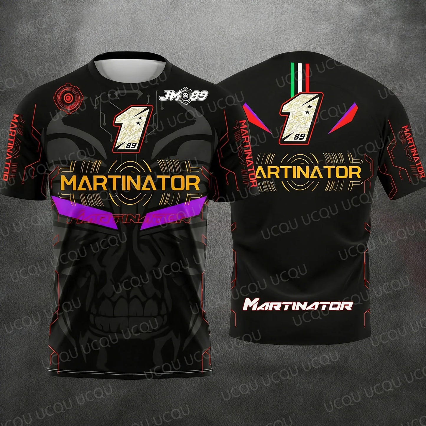 2026 New Motorcycle Racing T-Shirt - Rider #89 Jorge Martín & Rider #72 Marco Bezzecchi Fan Casual Tee for Men and Women
