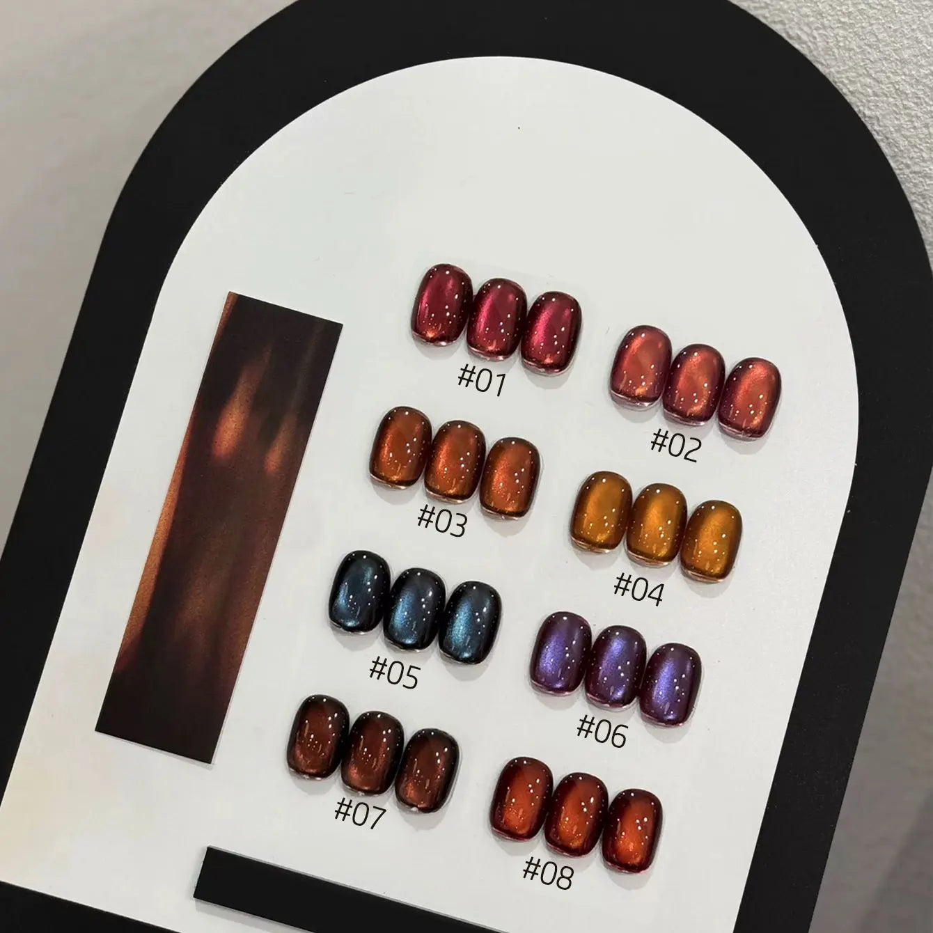 MIANEL Orion Nebula Cat Eye Gel Nail Polish Sparkling Crystal Shimmer Blue Purple Gold 2026 Spring/Summer Unique Special