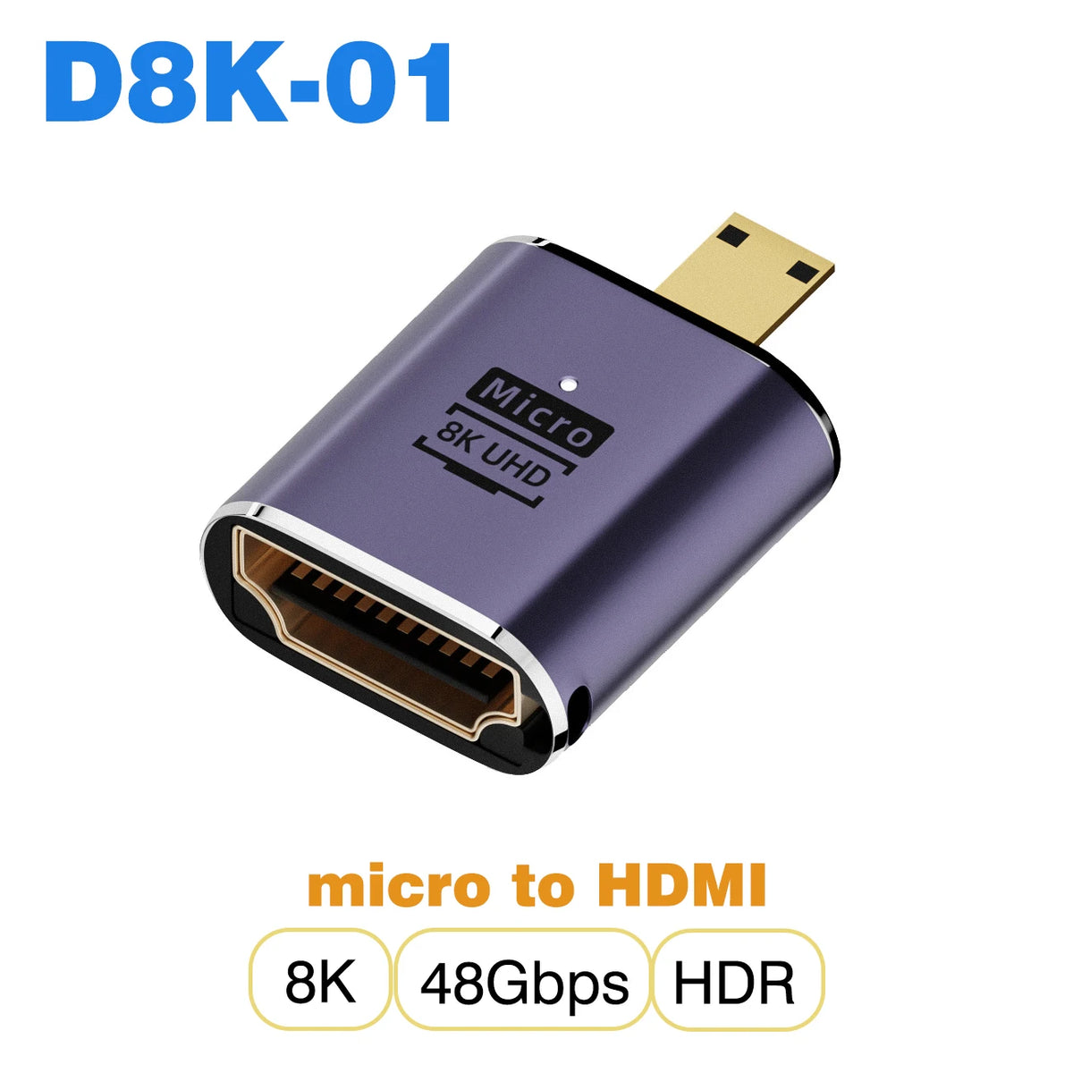 HDMI-förlängningsadapter hona till hona – 4K och 1080p
