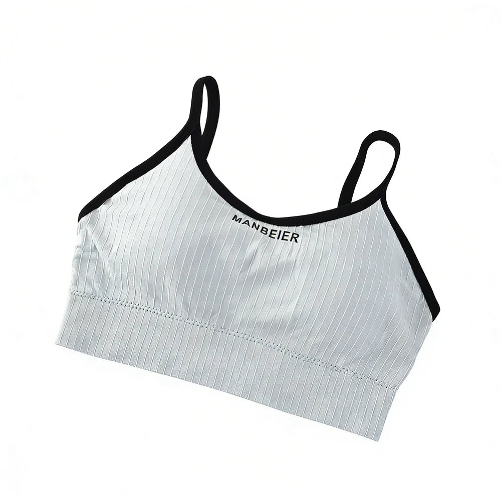 Sweet Lingerie Wireless Bra Simple Elastic Brassiere for Women Underwear Seamless Bras Yoga