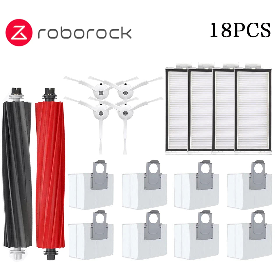 Reservdelar till Roborock Q8 Max & Q5 Pro – Börstar, Filter, Mopp & Dammpåsar