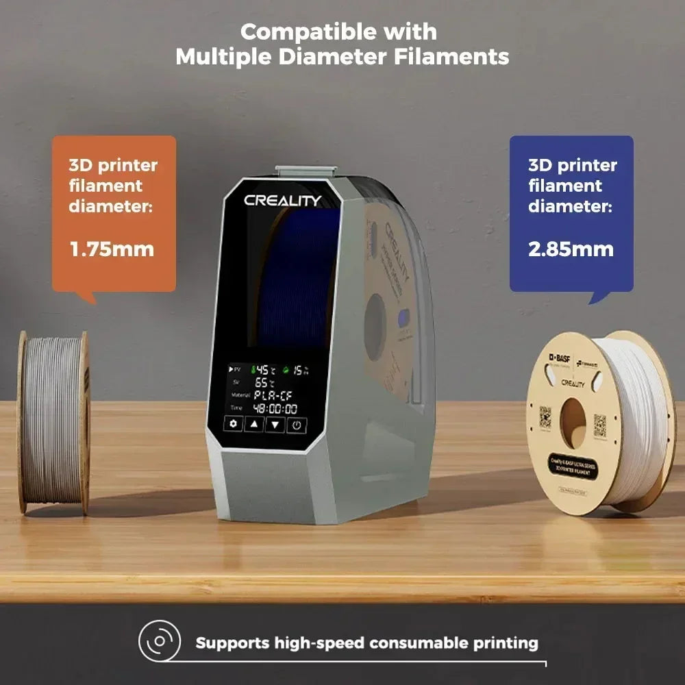 Creality Space Pi filamenttork med pekskärm – 45–70 °C och timer