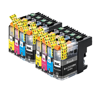 LC223 För Brother Bläckpatron LC 223 XL Kompatibel DCP-J562DW J4120DW MFC-J480DW J680DW J880DW