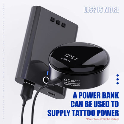 Mast Tour Tattoo Machine Full Kit Permanent Makeup Pen Lightweight Design for Eyebrow & Lip Art Makeup with MAST Pro Cartridge