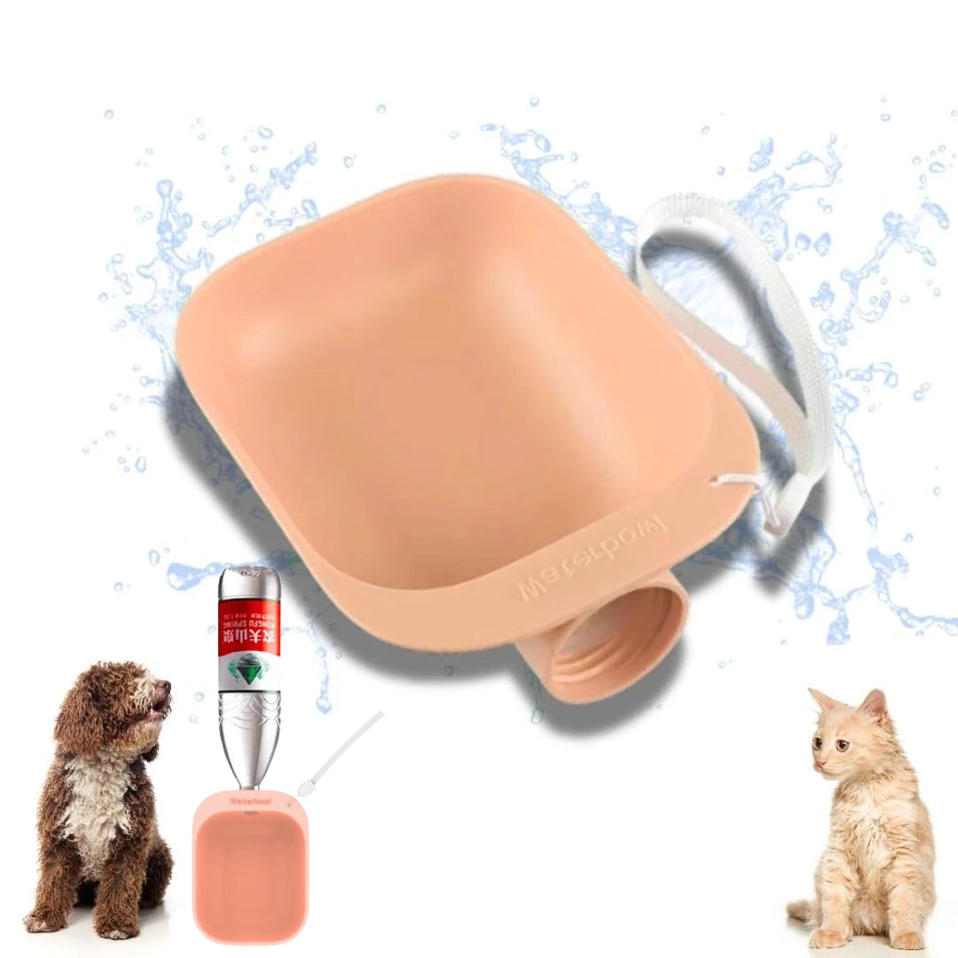 Water Bottle Attachment for Dogs Cats Dog Travel Water Bottle Portable Pet Dog Water Bottle Drinking Water Feeder Pet Supplies